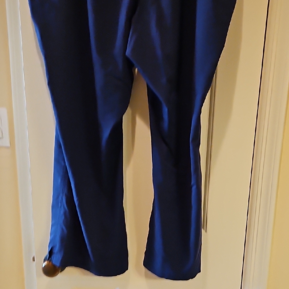 Women's Classic URBANE Navy Blue Scrub Bottoms - Picture 10 of 15